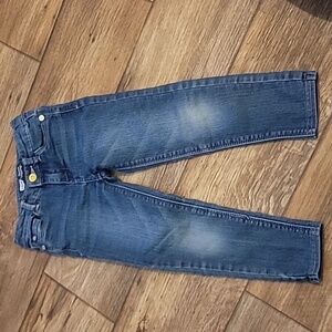 Levis Strauss Star Pink Sequin Denim Legging Toddler Size 4T